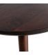 MESITA MARRÓN OSCURO MADERA DE MANGO 50 X 50 X 55 CM