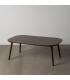 MESITA MARRÓN OSCURO MADERA DE MANGO 115 X 70 X 43 CM