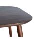 MESA MARRÓN OSCURO MADERA DE MANGO 145 X 80 X 75 CM