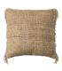 COJÍN BEIGE VISCOSA-ALGODÓN 50 X 50 CM