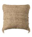 COJÍN BEIGE VISCOSA-ALGODÓN 50 X 50 CM