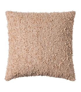 COJÍN MARRÓN VISCOSA-ALGODÓN 50 X 50 CM