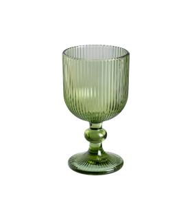 COPA VERDE CRISTAL DECORACIÓN 8 X 8 X 14,30 CM