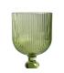 COPA VERDE CRISTAL DECORACIÓN 8 X 8 X 14,30 CM