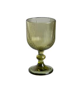 COPA VERDE CRISTAL DECORACIÓN 9 X 9 X 16,50 CM