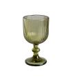 COPA VERDE CRISTAL DECORACIÓN 9 X 9 X 16,50 CM