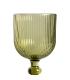 COPA VERDE CRISTAL DECORACIÓN 9 X 9 X 16,50 CM