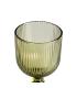 COPA VERDE CRISTAL DECORACIÓN 9 X 9 X 16,50 CM