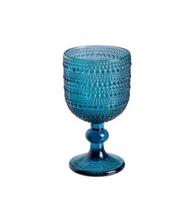 COPA AZUL CRISTAL DECORACIÓN 8 X 8 X 14,40 CM