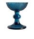 COPA AZUL CRISTAL DECORACIÓN 8 X 8 X 14,40 CM