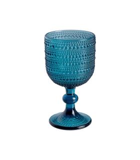 COPA AZUL CRISTAL DECORACIÓN 8,80 X 8,80 X 16,40 CM