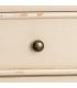 MESITA BLANCO ROZADO MADERA 65 X 40 X 65 CM
