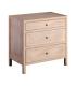 MESITA MARRÓN CLARO MADERA 65 X 40 X 65 CM