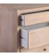 MESITA MARRÓN CLARO MADERA 65 X 40 X 65 CM