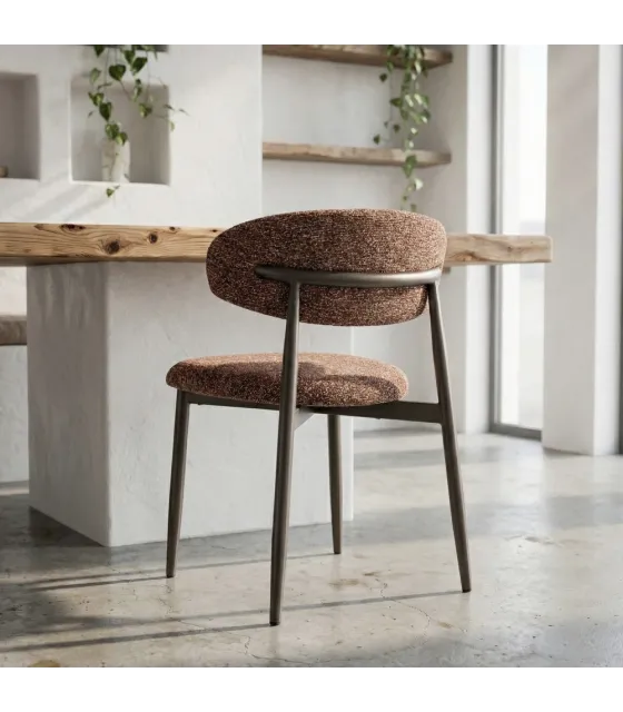 SILLA TEJA TEJIDO-METAL CONTRACT 53 X 51 X 76,50 CM