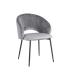 SILLA GRIS TEJIDO-METAL CONTRACT 58 X 60 X 80,50 CM