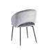 SILLA GRIS TEJIDO-METAL CONTRACT 58 X 60 X 80,50 CM