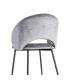 SILLA GRIS TEJIDO-METAL CONTRACT 58 X 60 X 80,50 CM