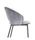 SILLA GRIS TEJIDO-METAL CONTRACT 58 X 60 X 80,50 CM
