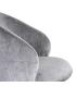 SILLA GRIS TEJIDO-METAL CONTRACT 58 X 60 X 80,50 CM