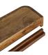 MESITA MIEL MADERA DE MANGO 35 X 15 X 7,50 CM