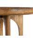 MESA CENTRO MIEL MADERA DE MANGO 55 X 55 X 47 CM