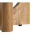 MESA CENTRO MIEL MADERA DE MANGO 55 X 55 X 47 CM