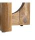MESA CENTRO MIEL MADERA DE MANGO 77 X 77 X 41 CM