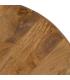 MESA CENTRO MIEL MADERA DE MANGO 77 X 77 X 41 CM