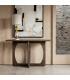 CONSOLA MARRÓN MADERA DE MANGO 130 X 40 X 75 CM