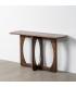 CONSOLA MARRÓN MADERA DE MANGO 130 X 40 X 75 CM