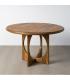 MESA COMEDOR MIEL MADERA DE MANGO 125 X 125 X 76 CM
