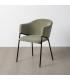 SILLA VERDE TEJIDO-METAL 54 X 60 X 78 CM