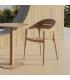 SILLA BEIGE POLIPROPILENO CONTRACT 56,50 X 54 X 83,50 CM