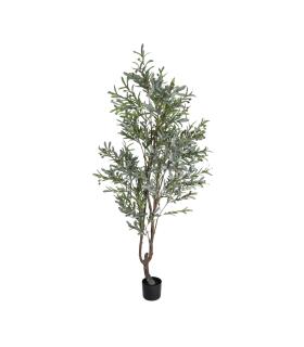 PLANTA OLIVO VERDE POLIESTER DECORACIÓN 110 X 210 CM
