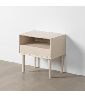 MESITA CREMA DM DORMITORIO 50 X 35 X 50 CM