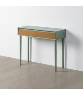 CONSOLA VERDE DM ENTRADA 90 X 35 X 75 CM