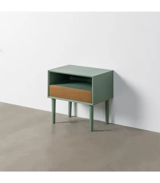 MESITA VERDE DM DORMITORIO 50 X 35 X 50 CM
