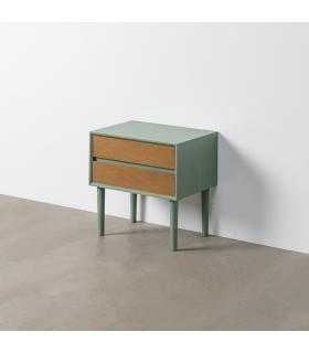 MESITA VERDE DM DORMITORIO 50 X 35 X 50 CM