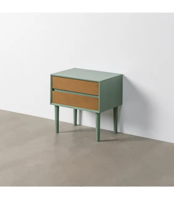 MESITA VERDE DM DORMITORIO 50 X 35 X 50 CM