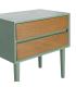 MESITA VERDE DM DORMITORIO 50 X 35 X 50 CM
