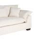 SOFÁ 2 PLAZAS RAYAS CREMA TEJIDO 178 X 101 X 71 CM