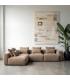 SOFÁ CHAISE LONGUE IZQUIERDA BEIGE 307 X 202 X 81 CM