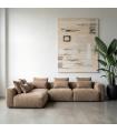 SOFÁ CHAISE LONGUE IZQUIERDA BEIGE 307 X 202 X 81 CM