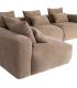 SOFÁ CHAISE LONGUE IZQUIERDA BEIGE 307 X 202 X 81 CM