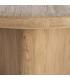 MESA COMEDOR MADERA DE OLMO SALÓN 150 X 150 X 76 CM