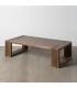 MESA CENTRO MADERA DE OLMO SALÓN 160 X 80 X 43 CM