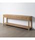 CONSOLA MADERA DE OLMO ENTRADA 240 X 45 X 90 CM