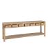 CONSOLA MADERA DE OLMO ENTRADA 240 X 45 X 90 CM