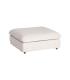 PUF BEIGE DM-TEJIDO SALÓN 100 X 100 X 42 CM
